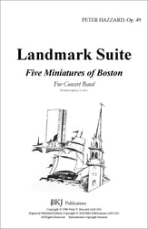 Landmark Suite for Concert Band Concert Band sheet music cover